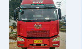 【赣CJ7743】江门市13米平板车承接珠三角地区货物运输